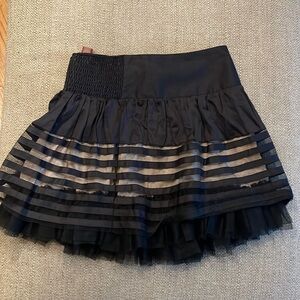 Free People Black skirt size 6